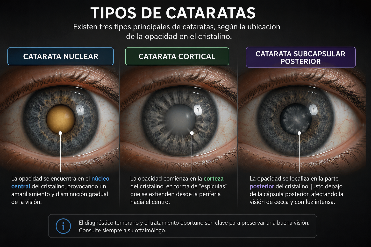 Tipos de Cataratas